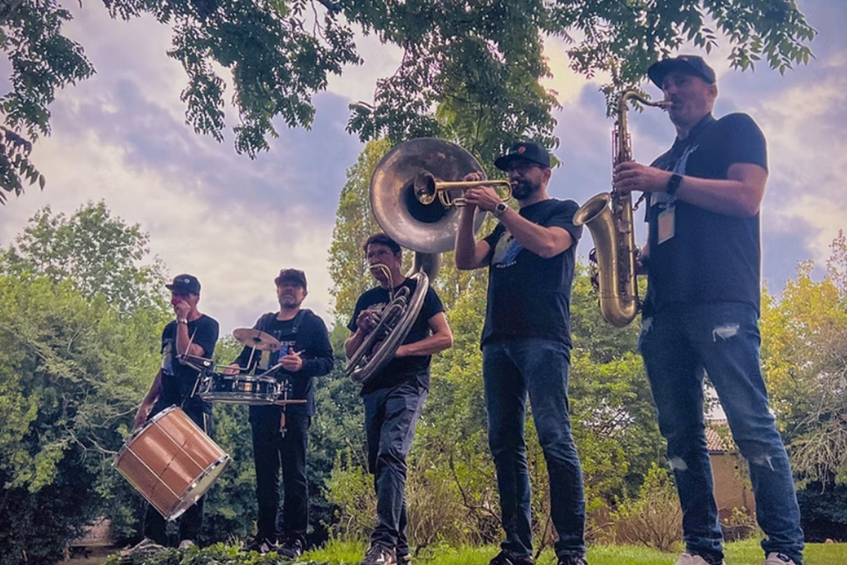 Week-end Jazz | Festival Jazz Pourpre | Nola District Brass Band — visuel événement