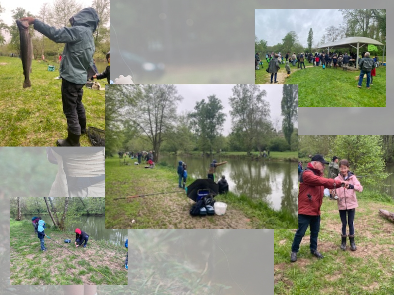 Concours de pêche/lâcher de truites pour les enfants de moins de 12 ans