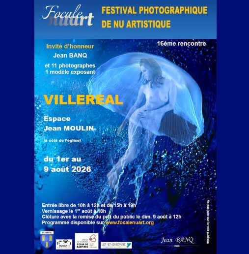 Focalenuart - Festival photographique de nu artistique (16ème rencontre) — visuel événement