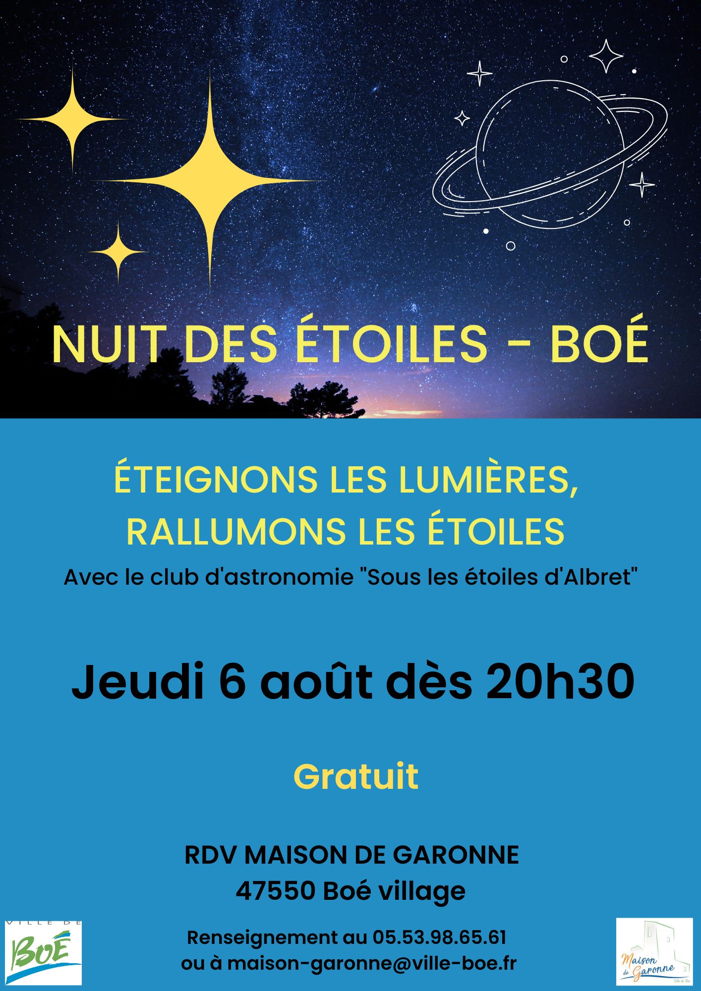 Nuit des étoiles