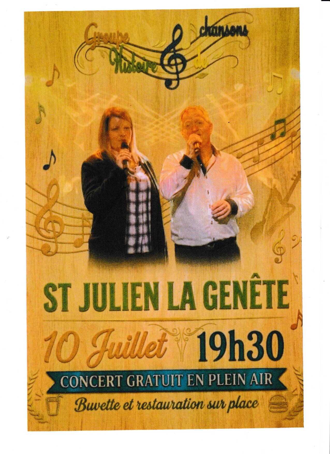 Concert en plein air