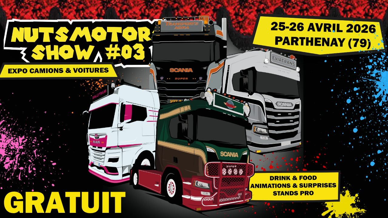 Nuts Motors Show #3 — visuel événement