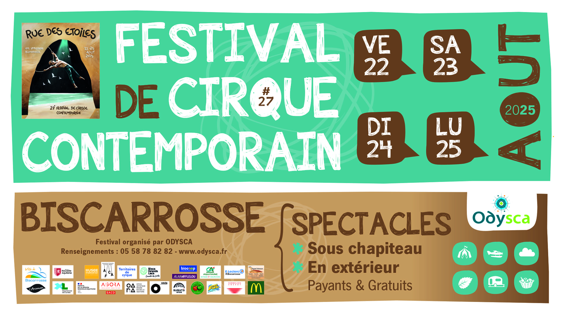 Rue des étoiles - Festival de cirque contemporain