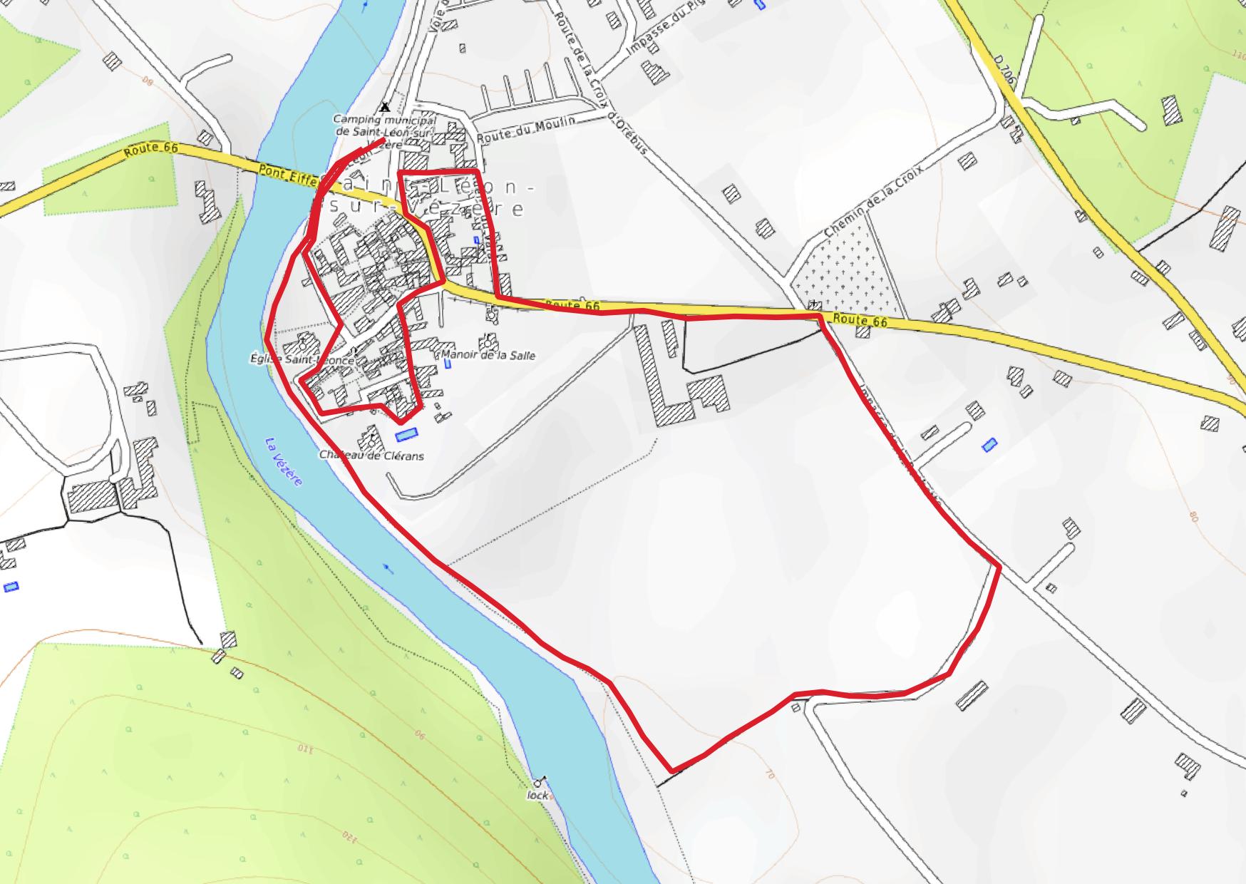 Saint-Léon-sur-Vézère en écomobilité - Un plus beau Village de France dans les bras de la Vézère, Saint-Léon-sur-Vézère