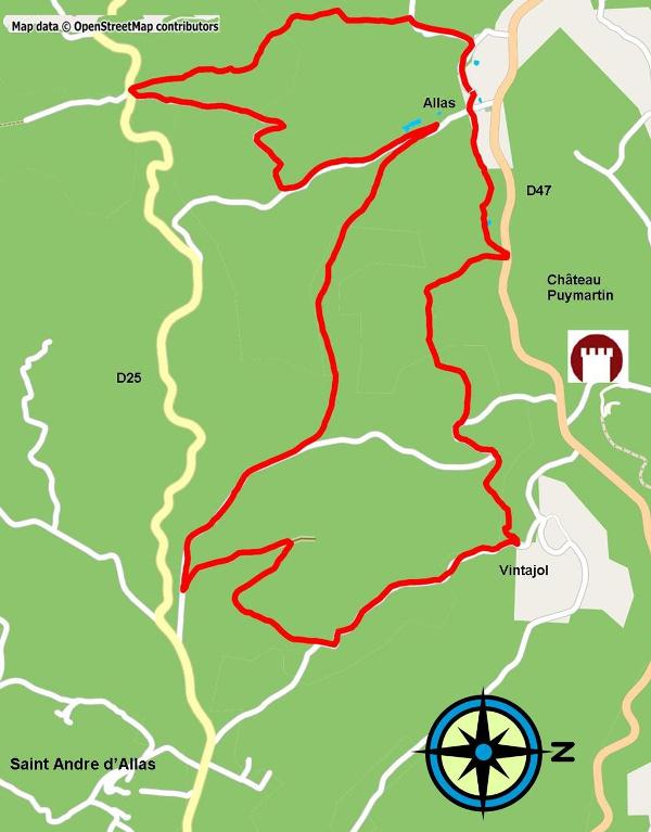 Boucle des feuillardiers, Saint-André-d'Allas - photo 4