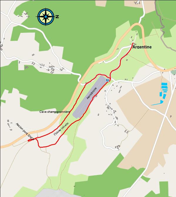 Sentier de découverte du plateau d'Argentine