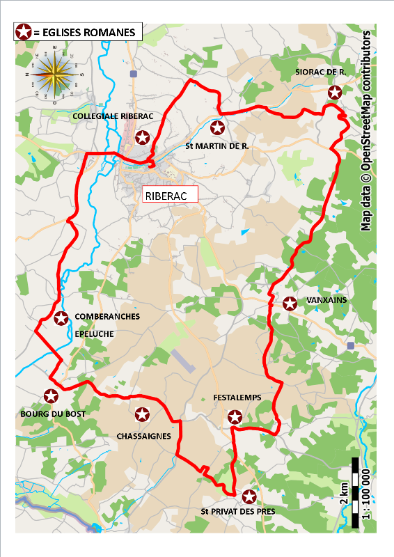 Circuit des églises romanes du ribéracois, Ribérac - photo 2