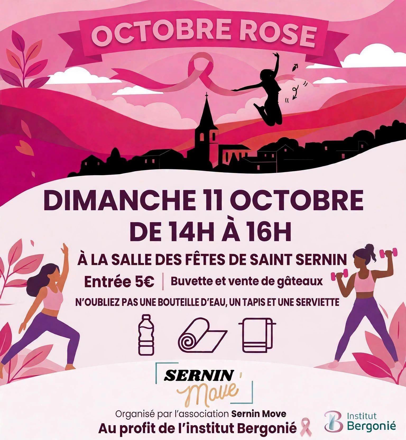 Octobre rose avec Sernin Move
