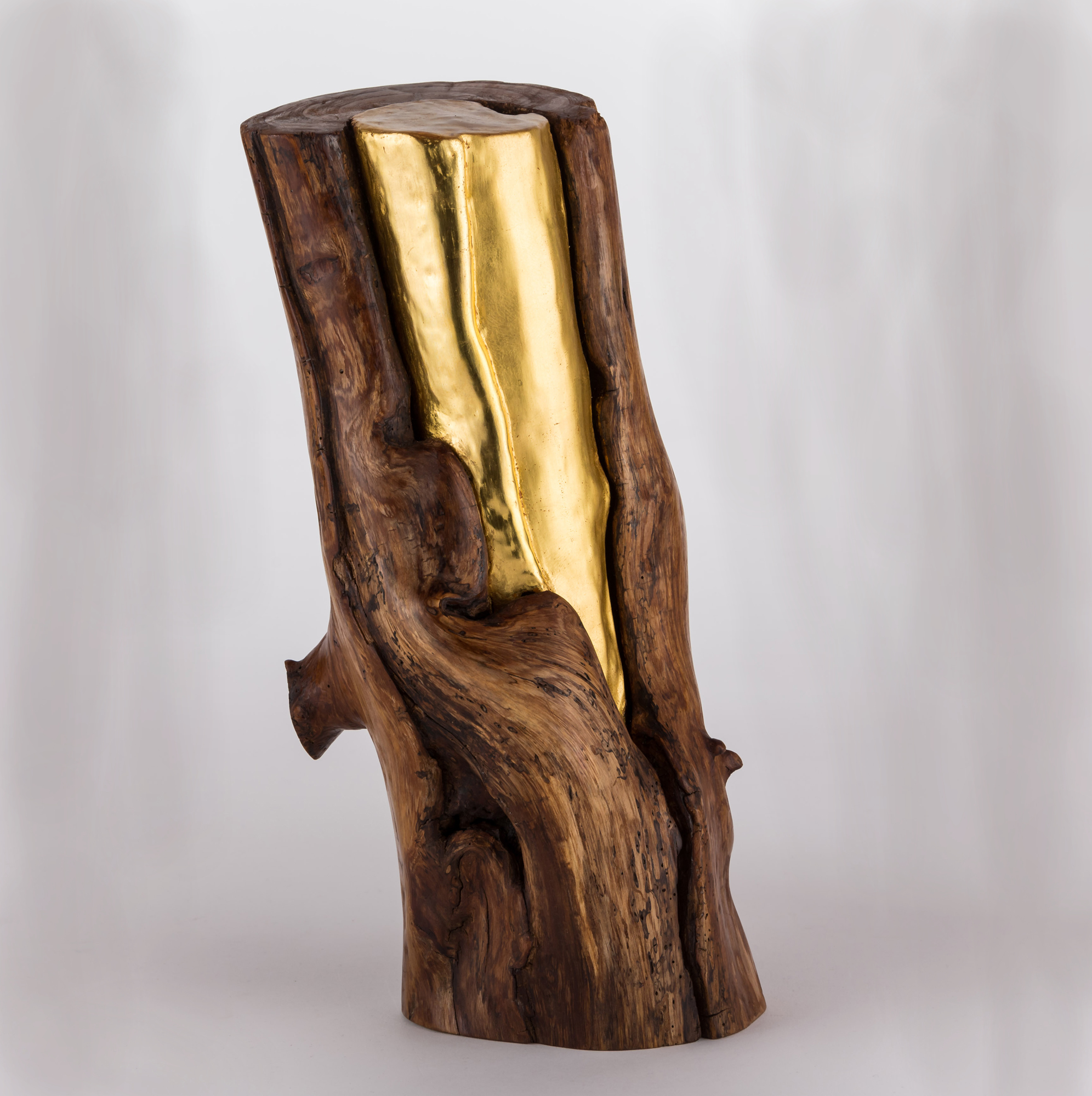 Isabelle Tapie - Sculptures-Peintures Bois bruts / Métaux précieux