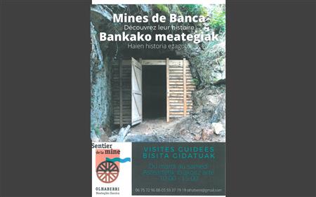Visite guidée du centre d'interprétation du patrimoine minier et métallurgique Olhaberri et du nouveau sentier de la mine