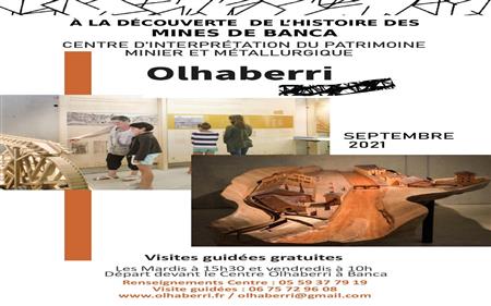 Visite guidée du centre d'interprétation du patrimoine minier et métallurgique Olhaberri Visite guidée du centre d'interprétation du patrimoine minier et métallurgique Olhaberri