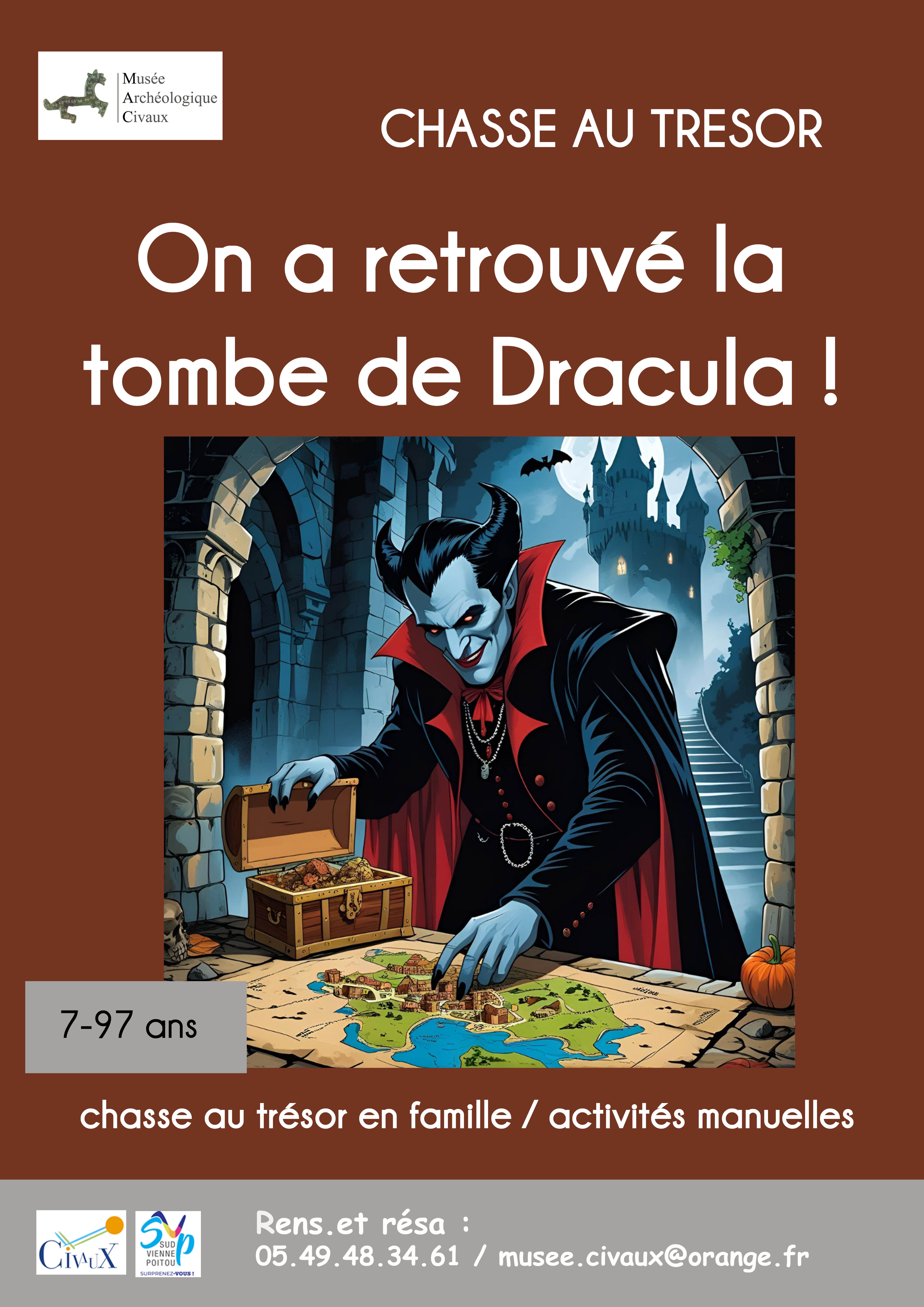 Chasse au trésor "On a retrouvé la tombe de Dracula"