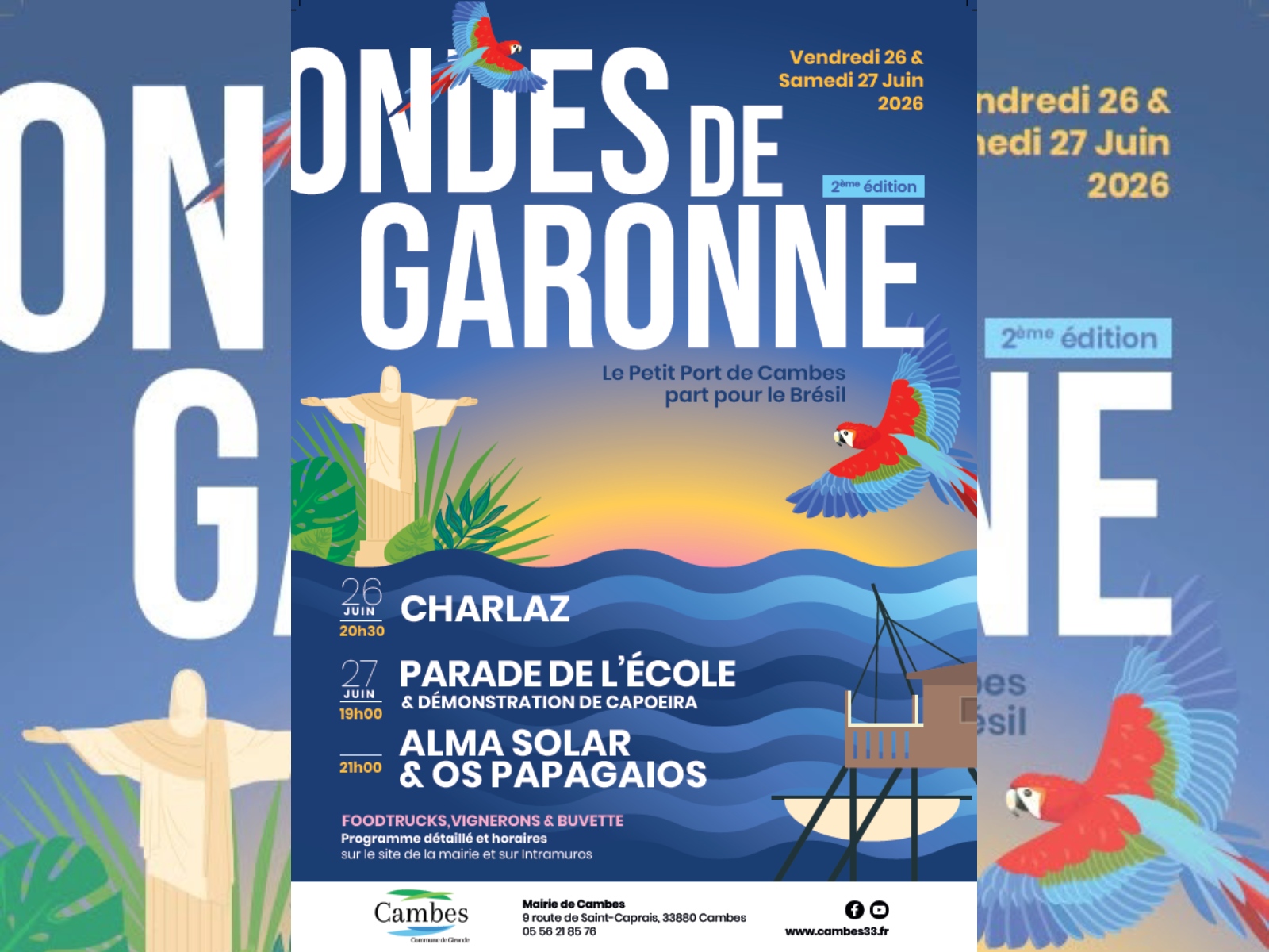 Festival Ondes de Garonne, Cambes