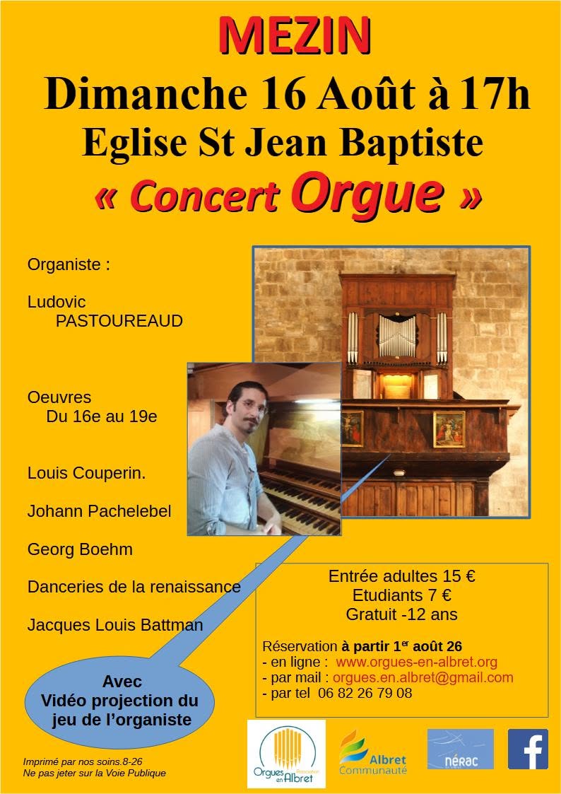 Concert d'orgues
