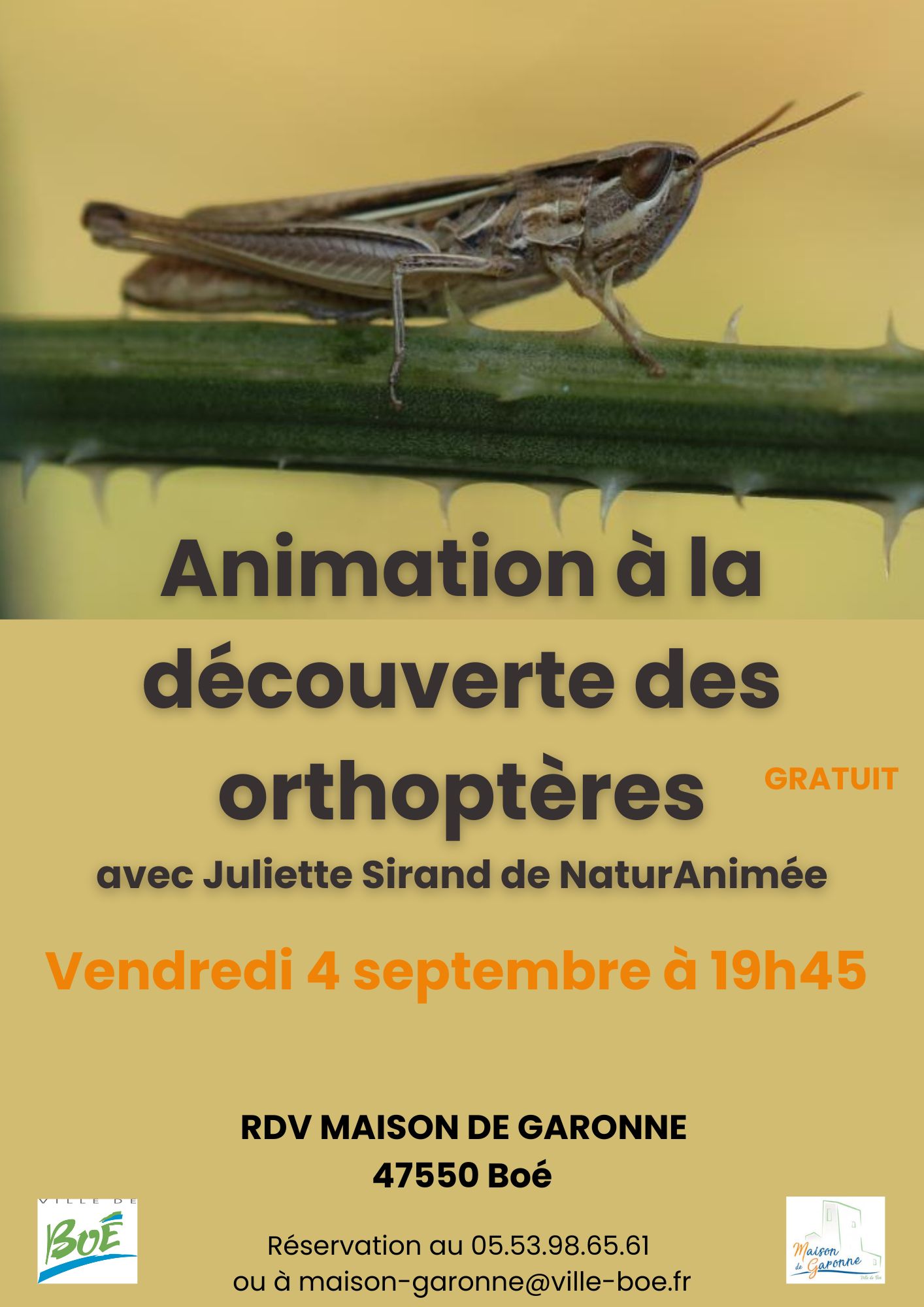 Visuel évènement