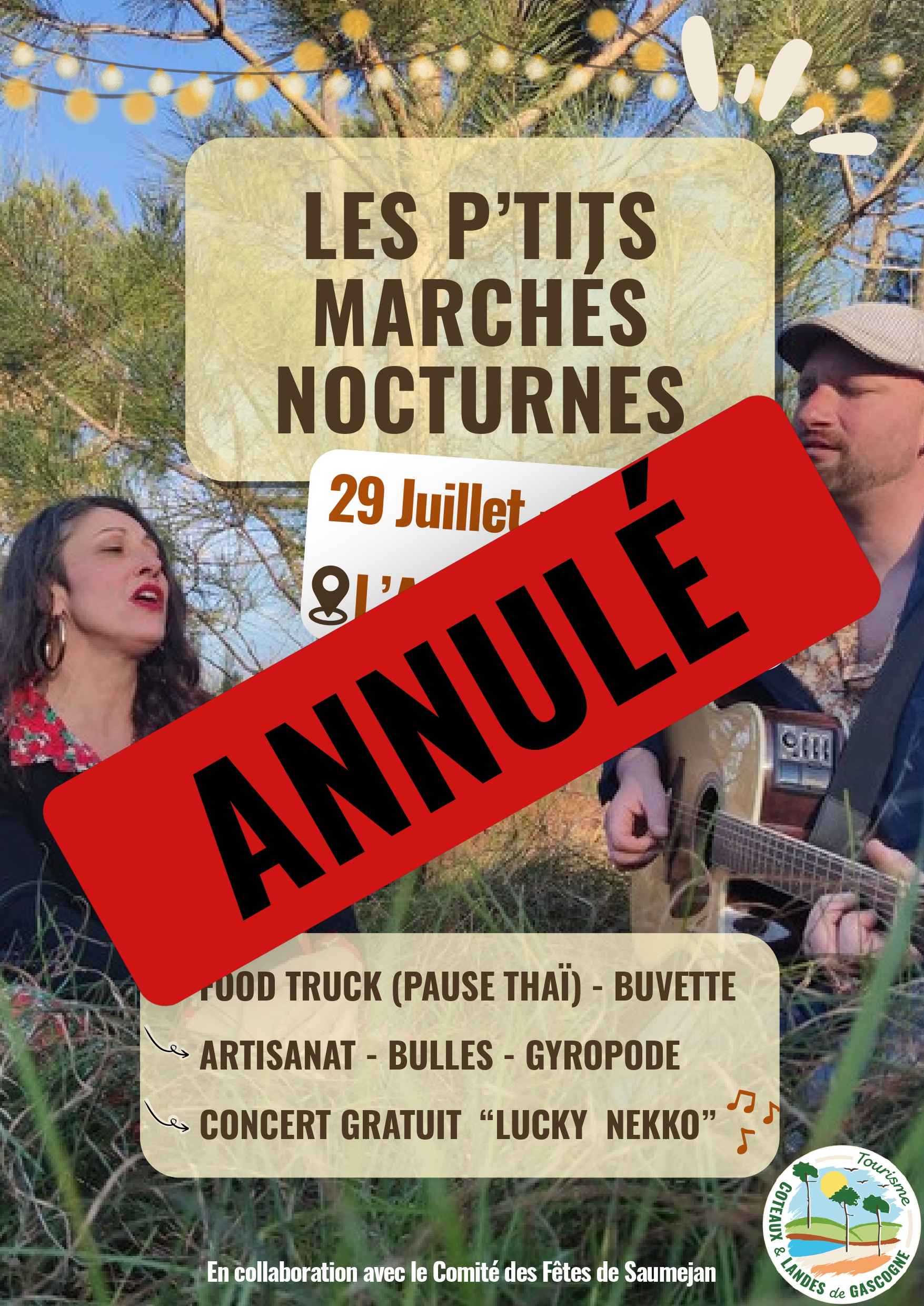 Les P'tits Marchés Nocturnes - ANNULÉ