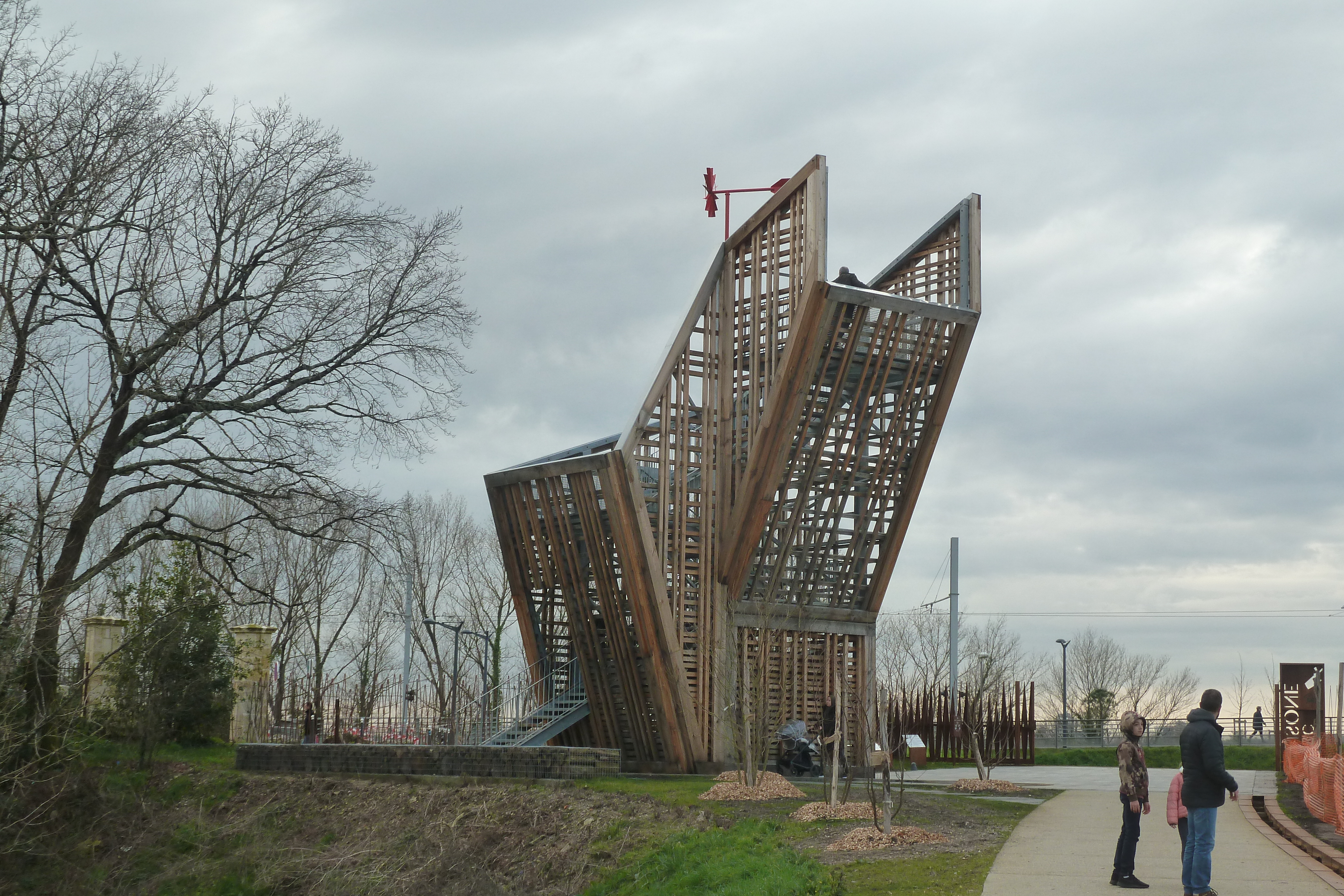 Balade à roulettes : Parc Ausone