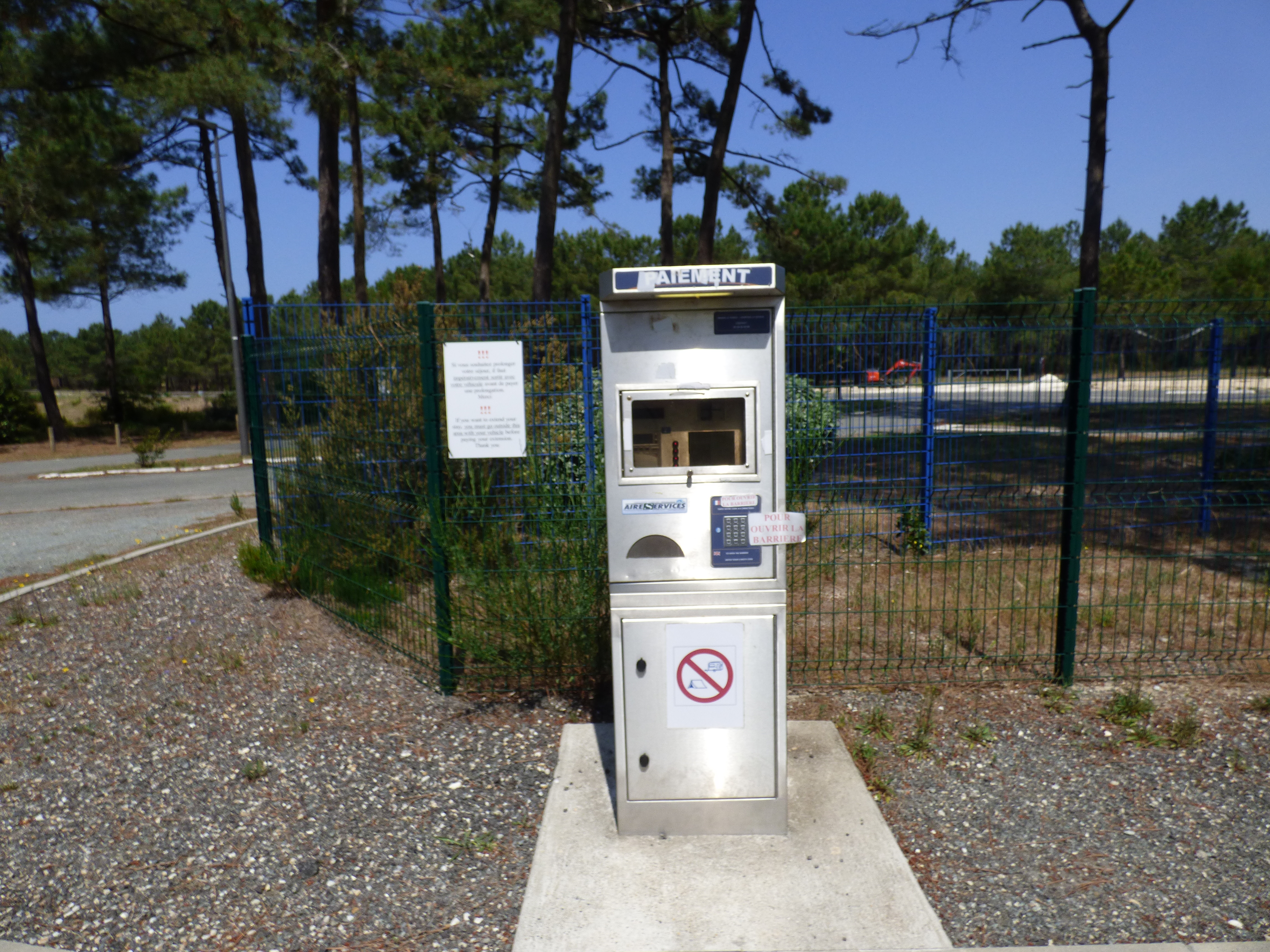 Aire de camping-cars du Porge