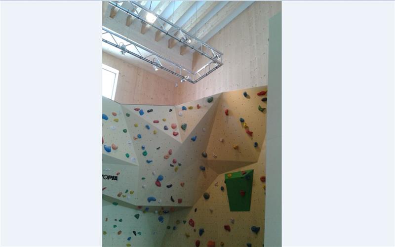 Pan d'escalade intérieur