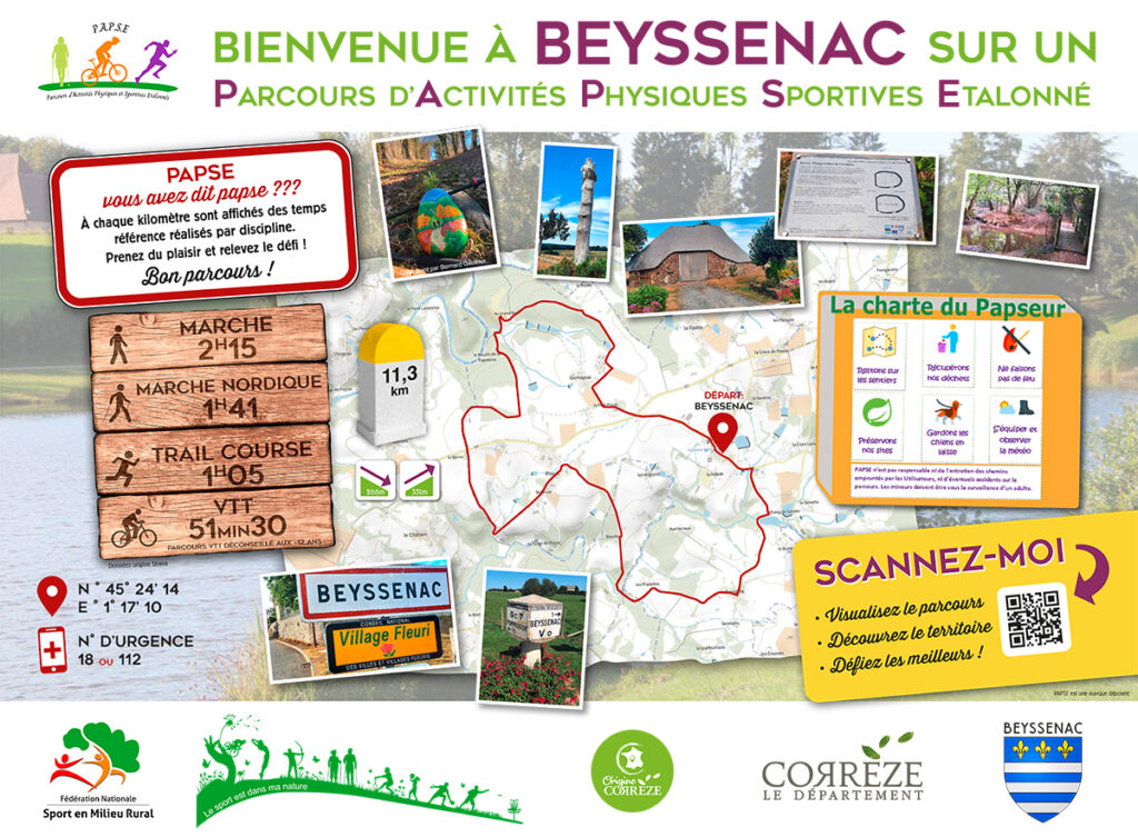 Parcours PAPSE Beyssenac - photo 2