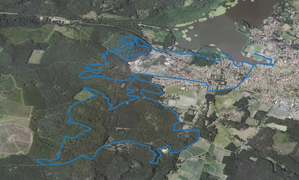 Parcours VTT bleu - Les Montagnottes