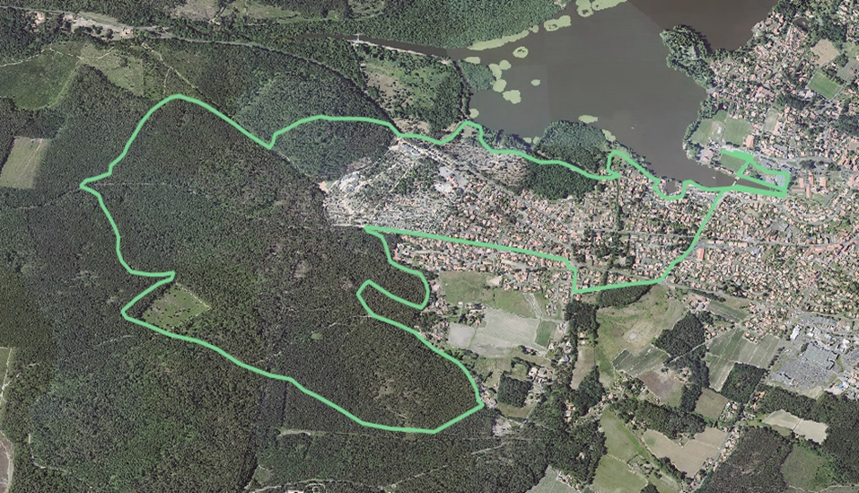Parcours VTT vert - Les Montagnottes