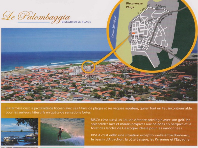 Appartement 3 pièces terrasse face océan, Biscarrosse - photo 8