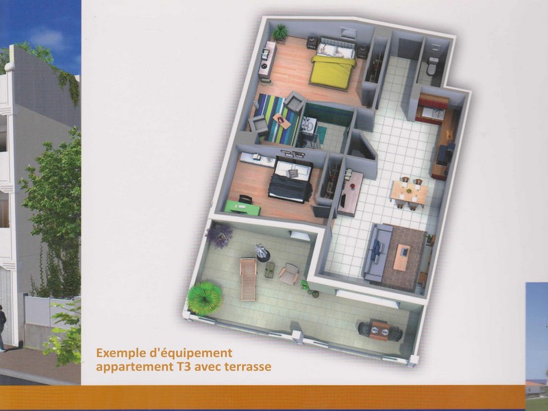 Appartement 3 pièces terrasse face océan, Biscarrosse - photo 6