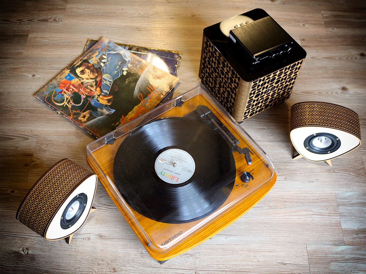 PB-Speakers - Création d'enceintes audio design bois bluetooth