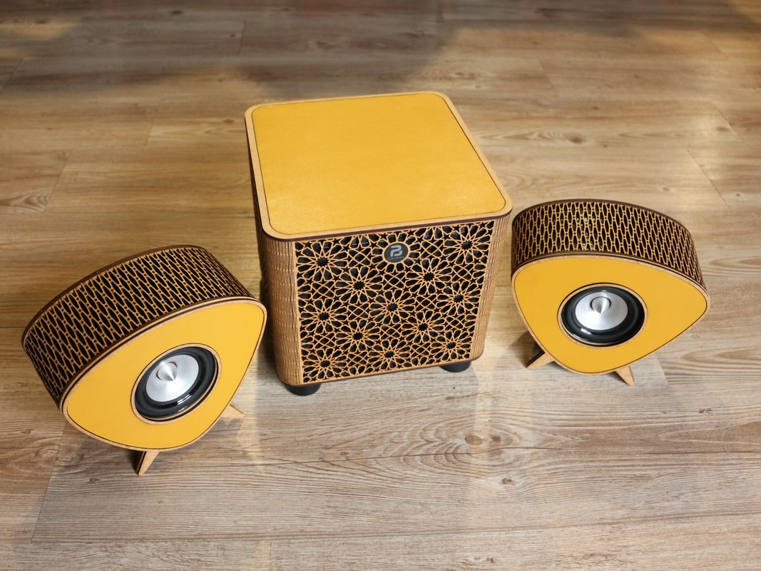 PB-Speakers - Création d'enceintes audio design bois bluetooth — photo 3