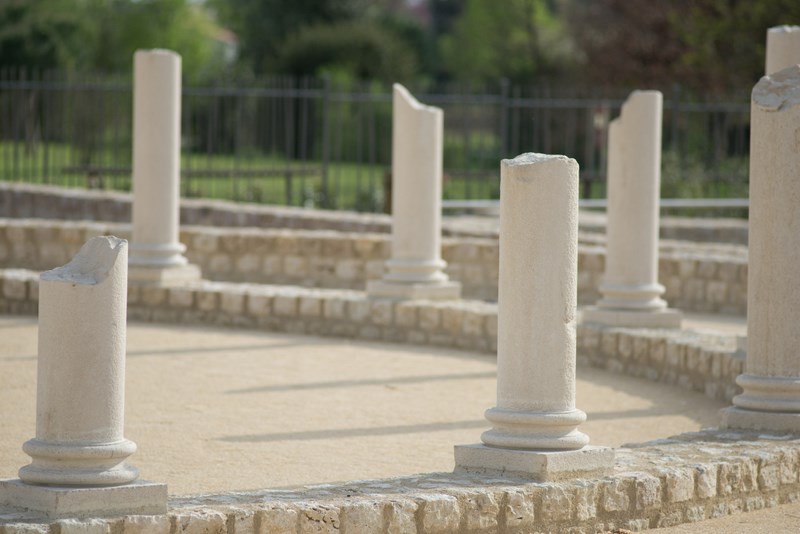 Jardin archéologique de la villa de Lamarque, Castelculier