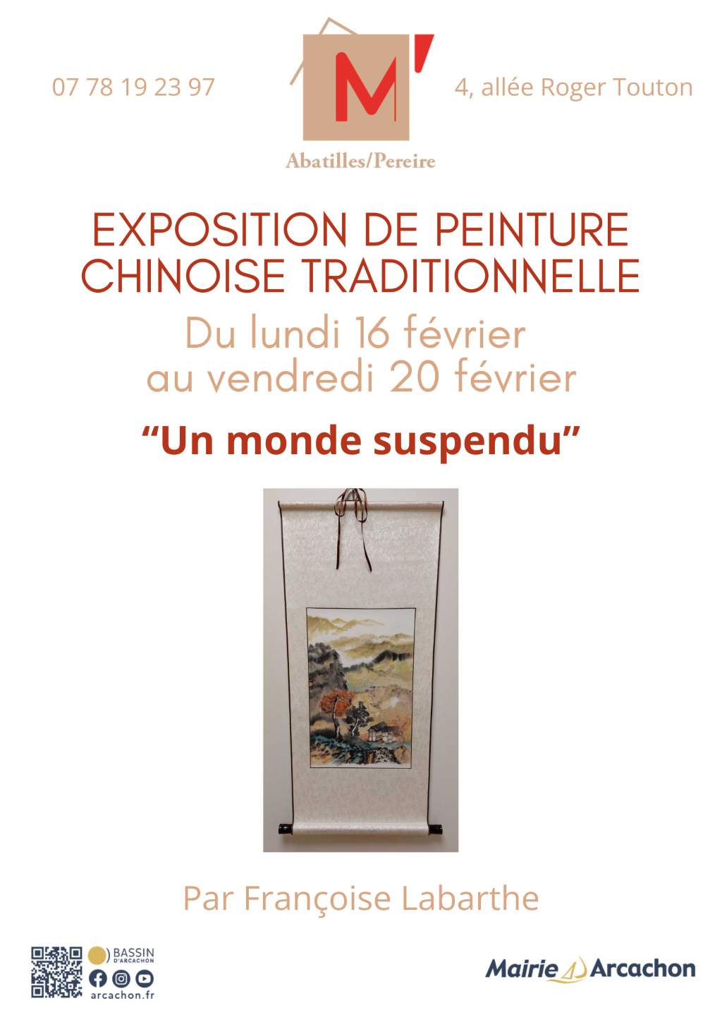 Exposition " Un Monde Suspendu" - M' Les Abatilles / Pereire