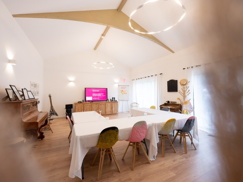 Eco-lieu Ferme de Belle Combe - Salle de séminaires