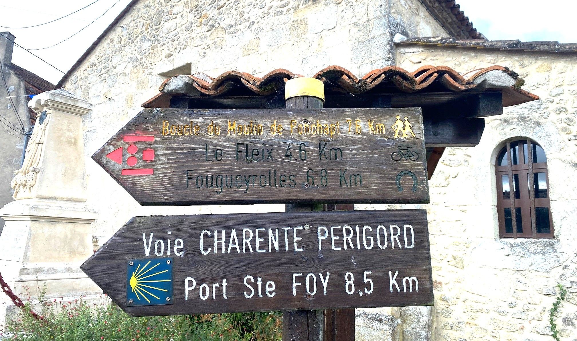 Boucle du Moulin de Ponchat, Port-Sainte-Foy-et-Ponchapt