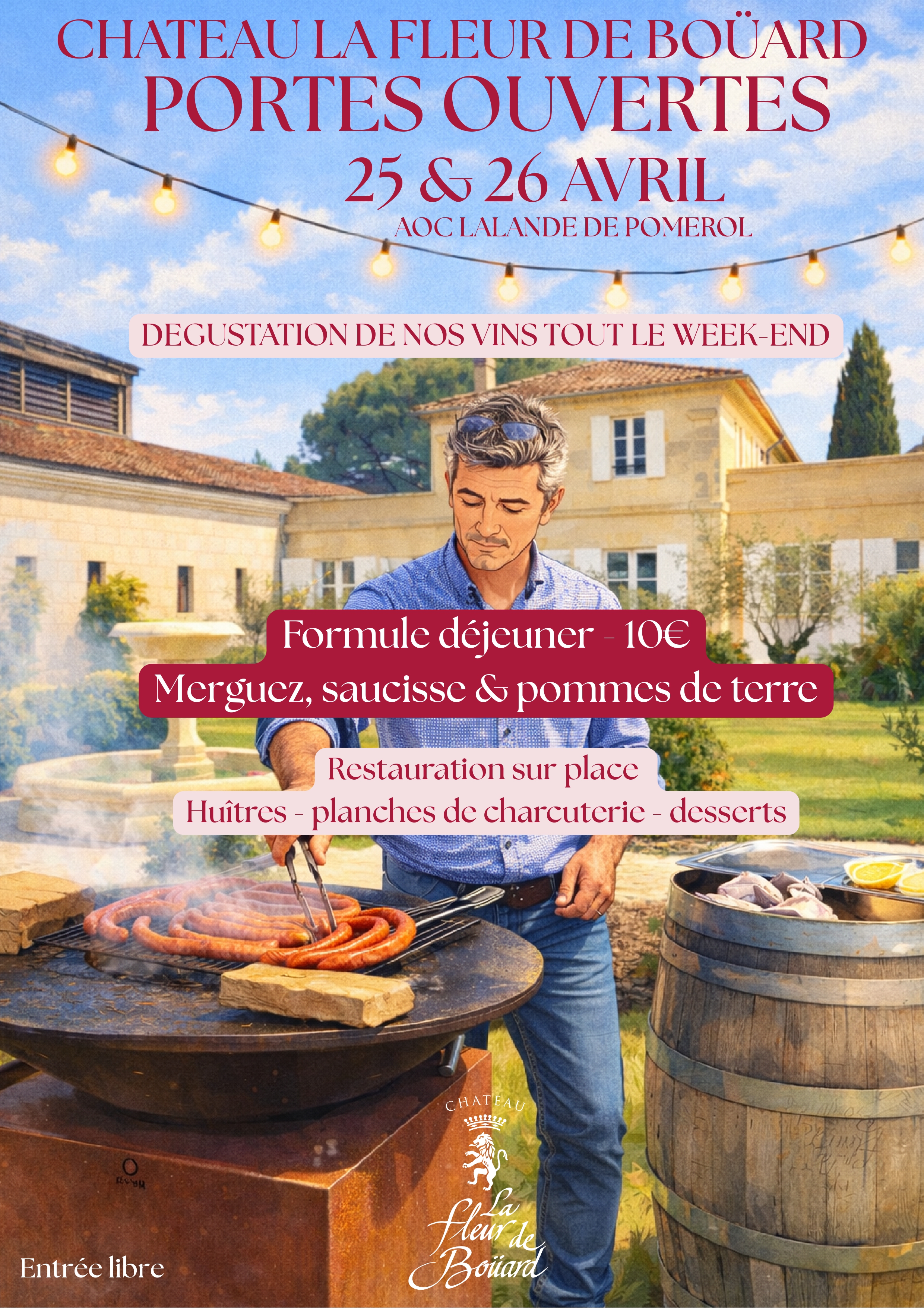 Journées Portes Ouvertes – Château La Fleur de Bouard