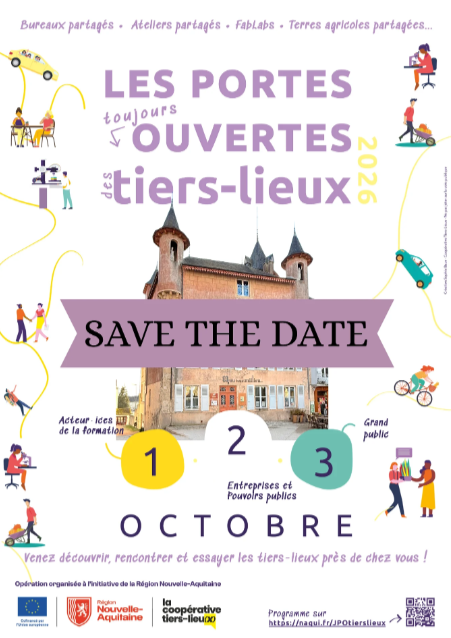 Les portes "toujours" ouvertes des tiers-lieux Nouvelle-Aquitaine