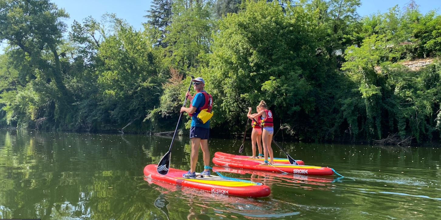 Canoë, Paddle et Pédalos sur le lac de Lescourou Canoë