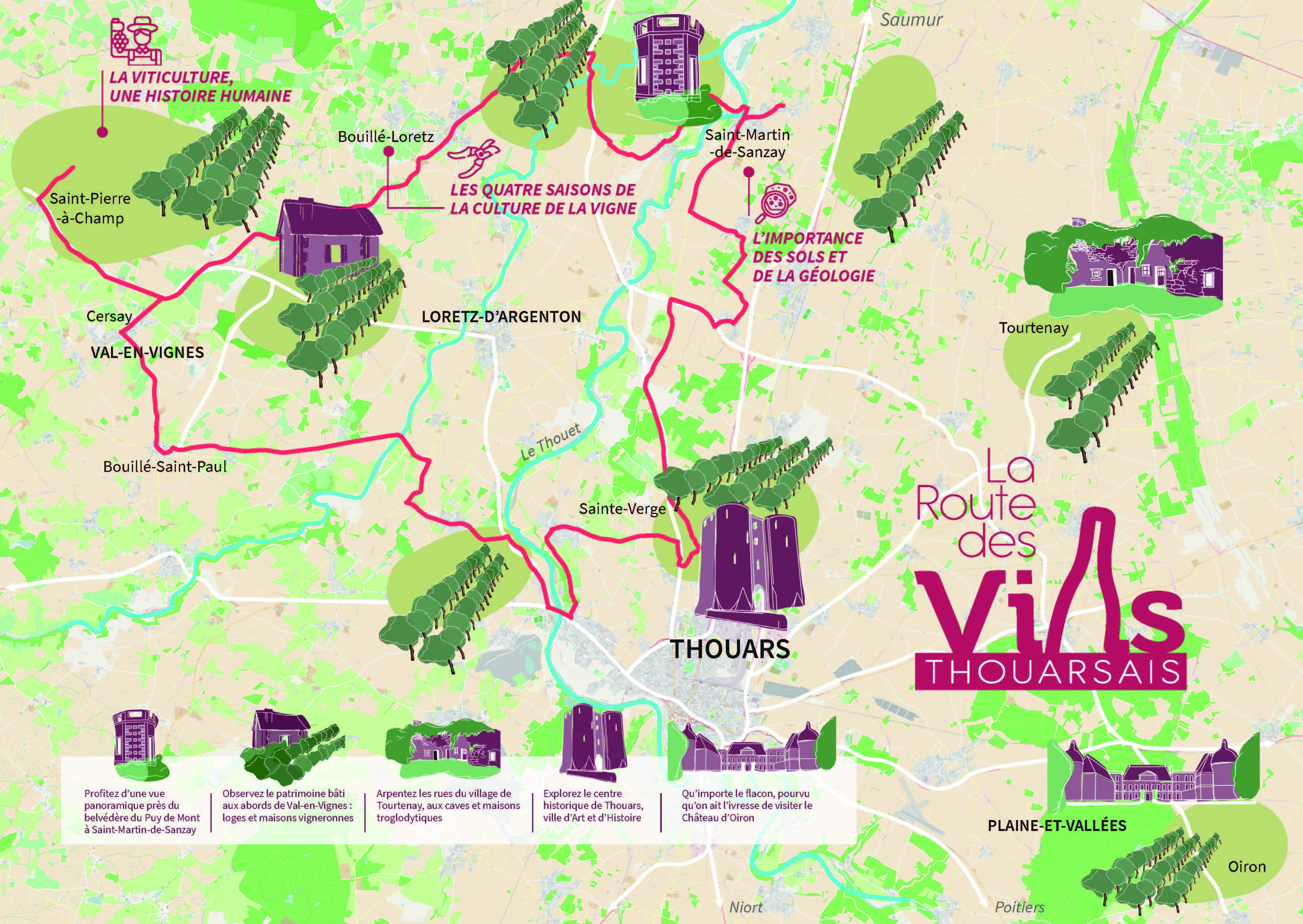 LA ROUTE DES VINS