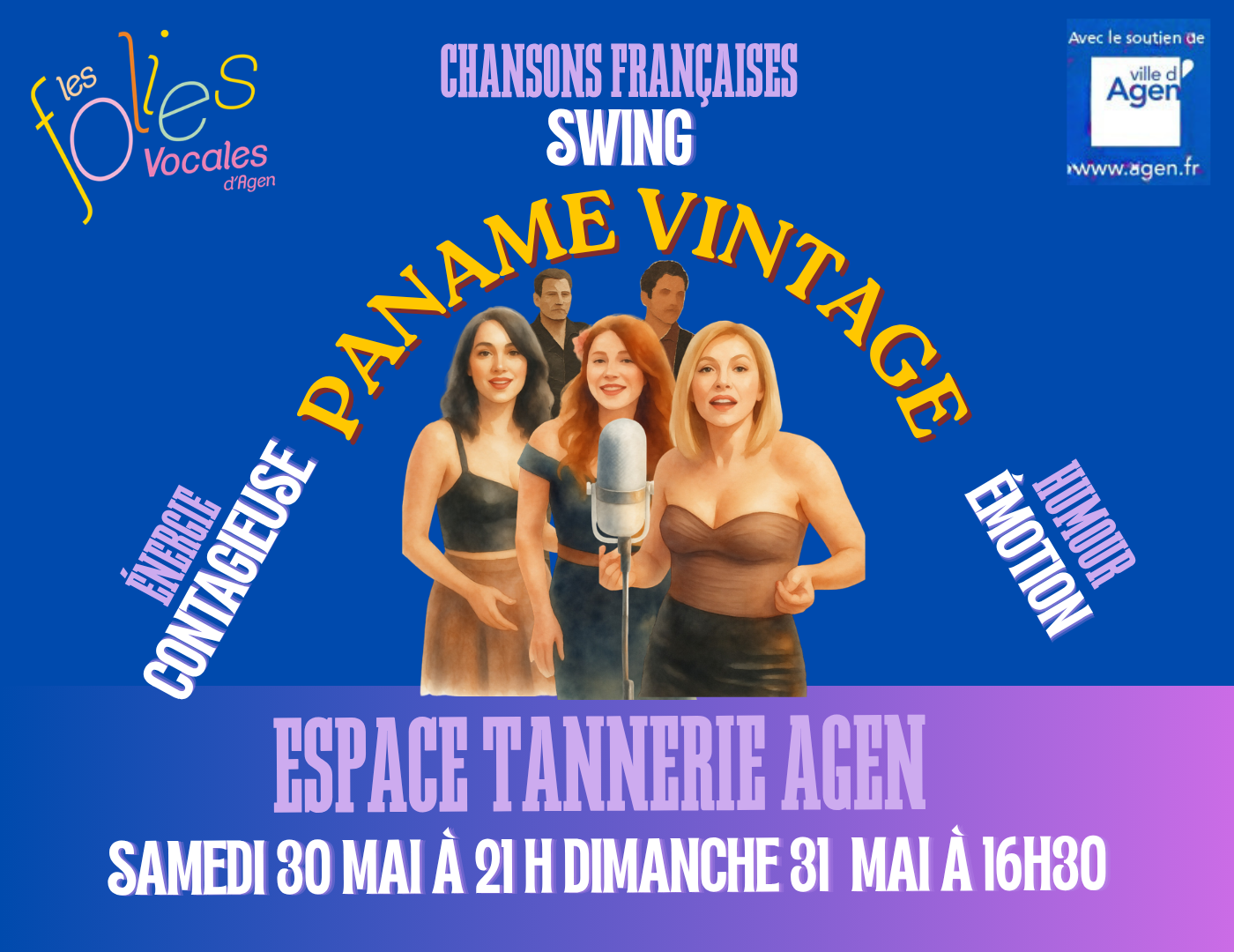 Paname Vintage — visuel événement