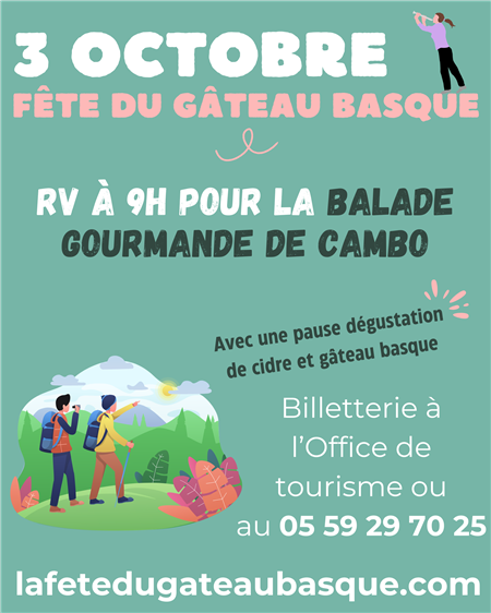 Balade gourmande de la Fête du gâteau basque