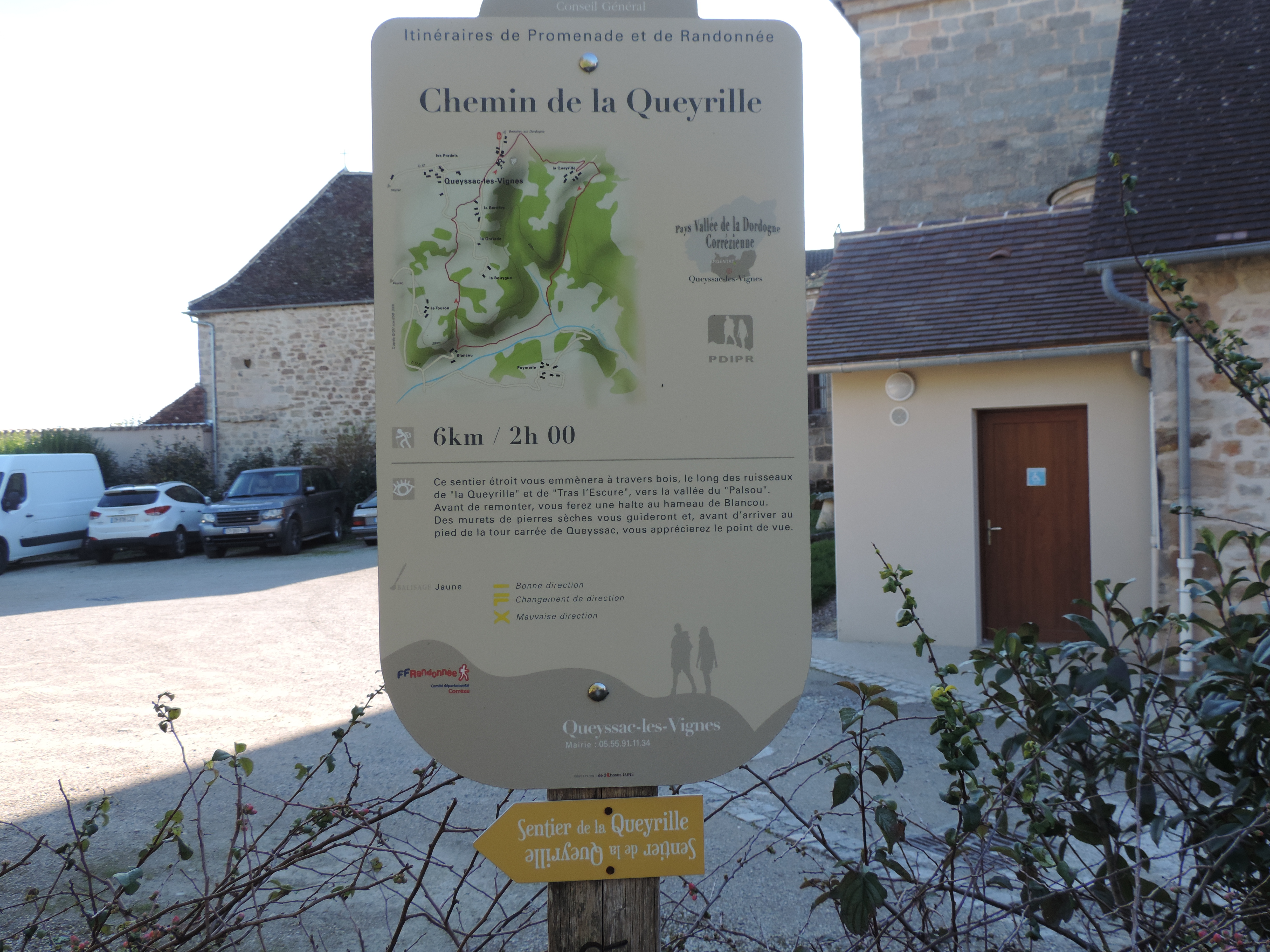 Chemin de la Queyrille, Queyssac-les-Vignes