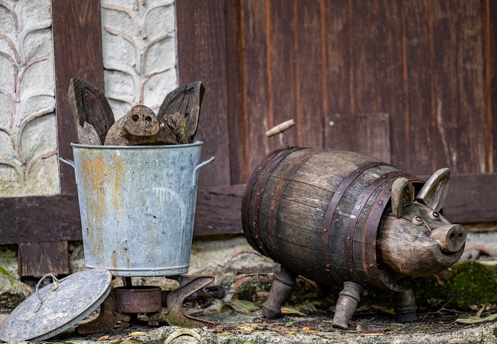 Le parc des Doublorigènes Jardin d'arts et de loisirs nonchalants, Saint-Vincent-Jalmoutiers
