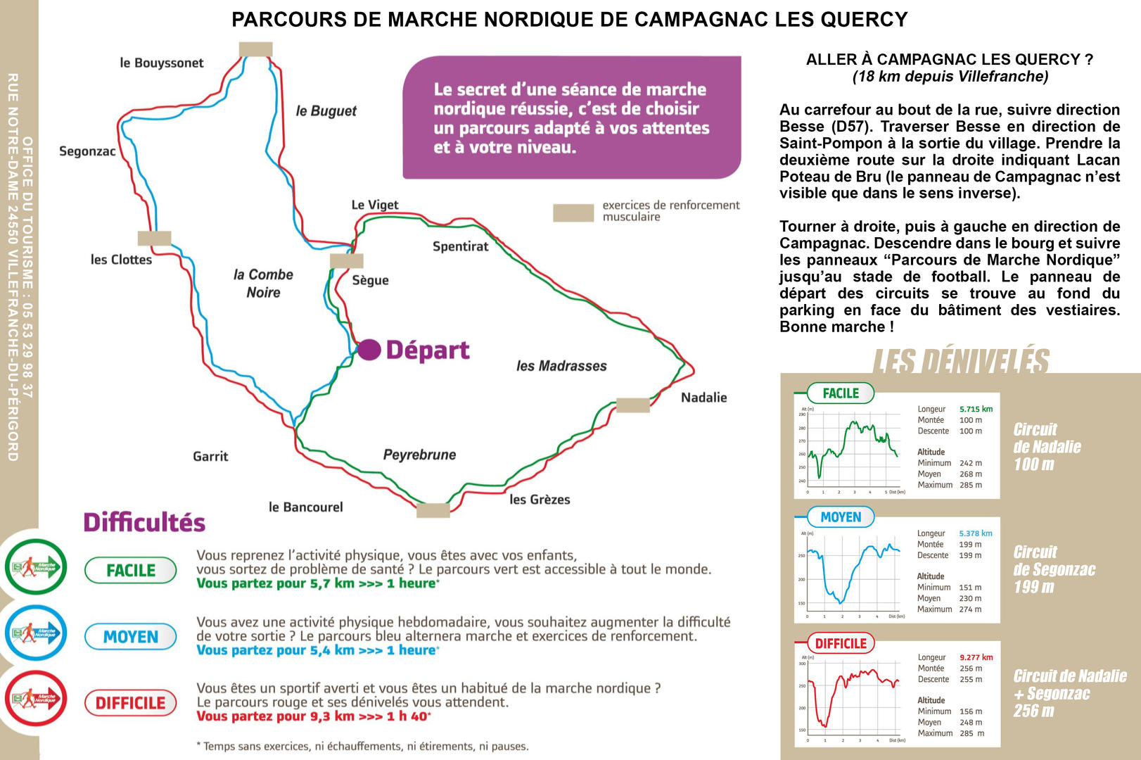 Parcours de Marche Nordique au Pays du Châtaignier
