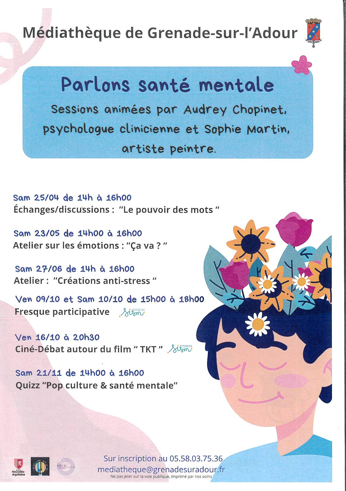 Parlons santé mentale - Quiz "Pop culture et santé mentale" — visuel événement