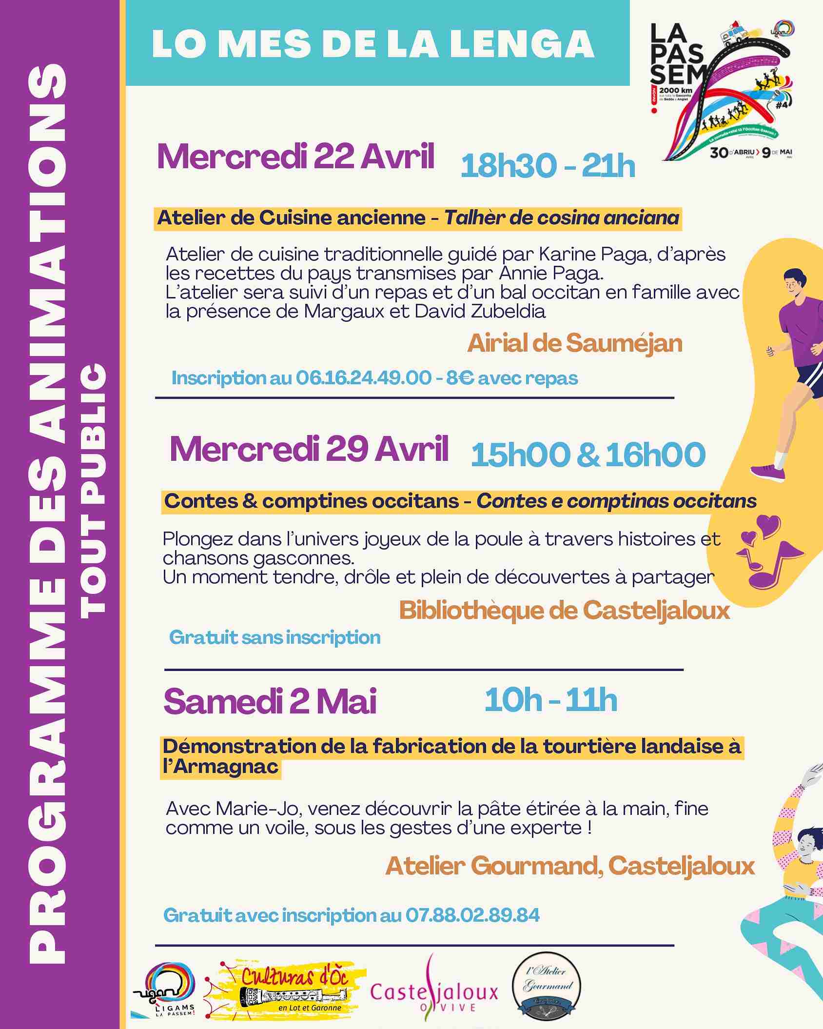 Atelier de cuisine gasconne — visuel événement