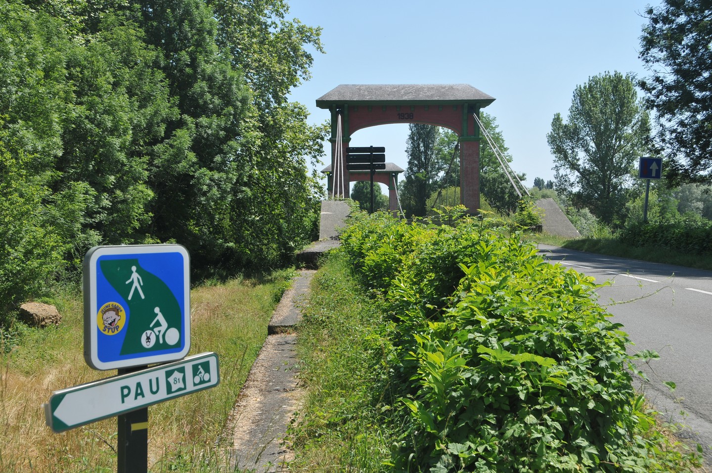 La voie verte de Pau à Narcastet