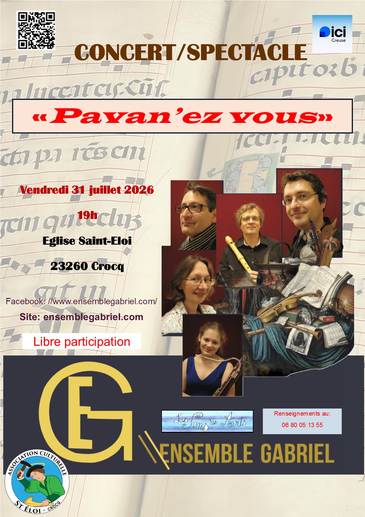 Concert "Payan'ez vous" — visuel événement