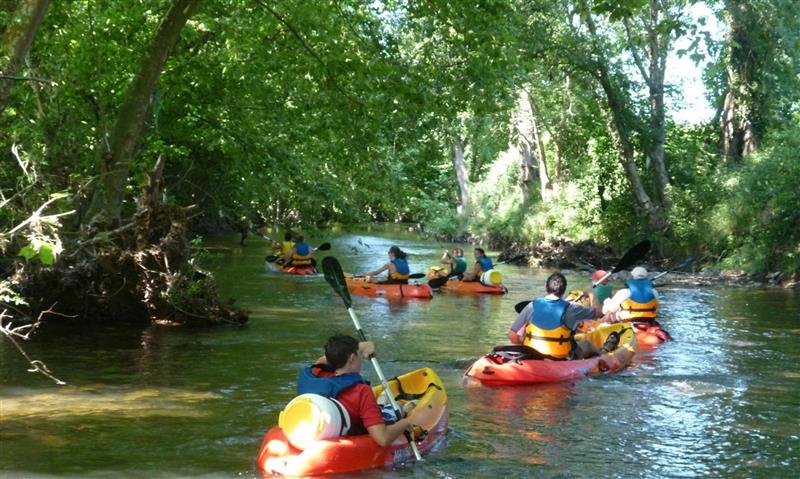 Canoë sur Nivelle