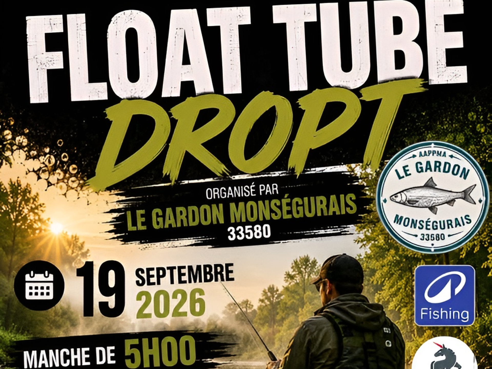 Float tube dropt