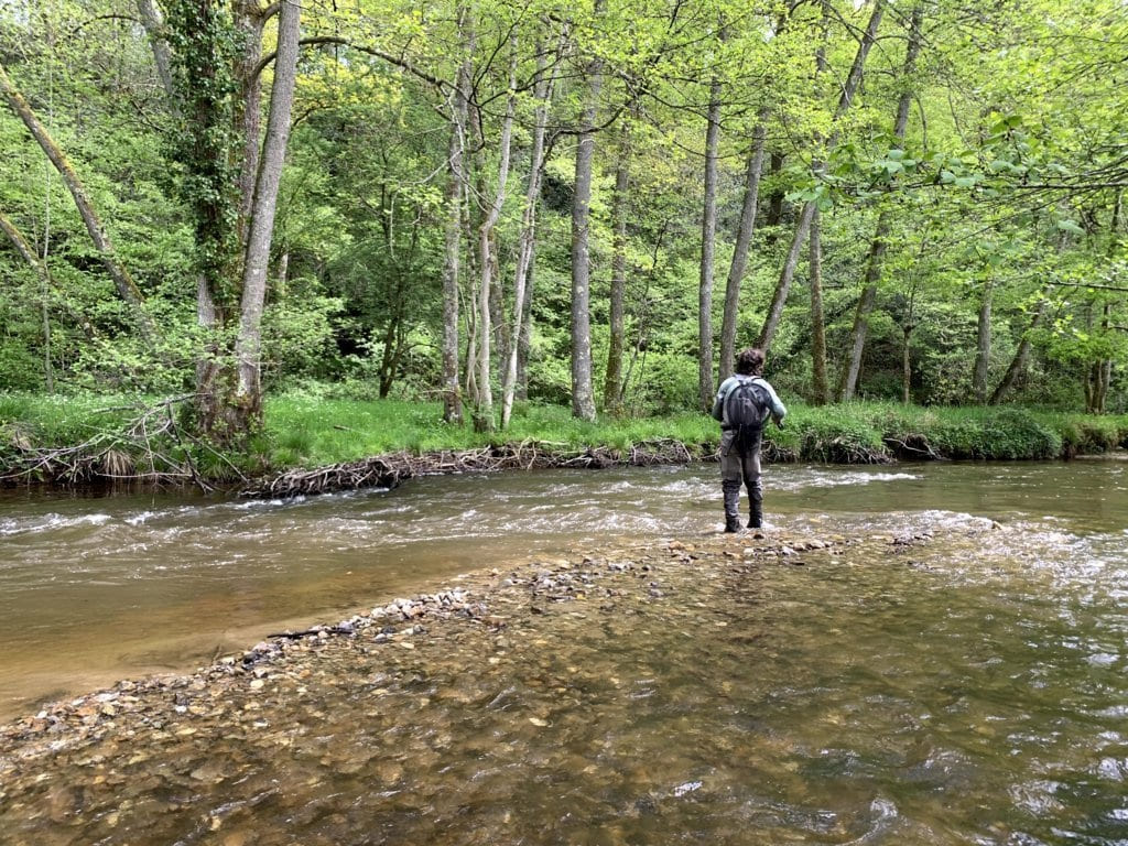 Parcours de pêche sur la Combade de Saint Denis des Murs, Saint-Denis-des-Murs